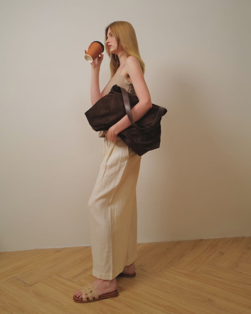 JAS & CO MIDI COFFEE BROWN